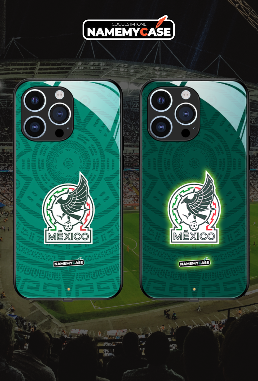 LED Light-Up iPhone Case - Mexico World Cup Jerseys