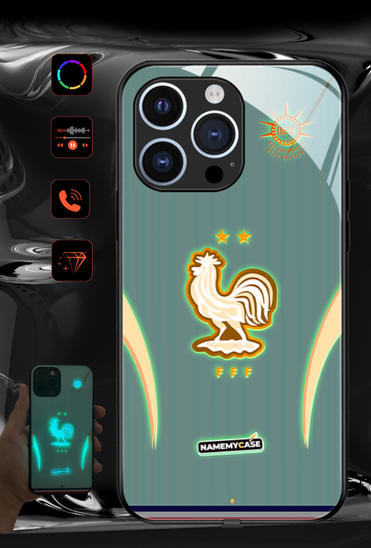 LED Light-Up iPhone Case - World Cup Jersey France