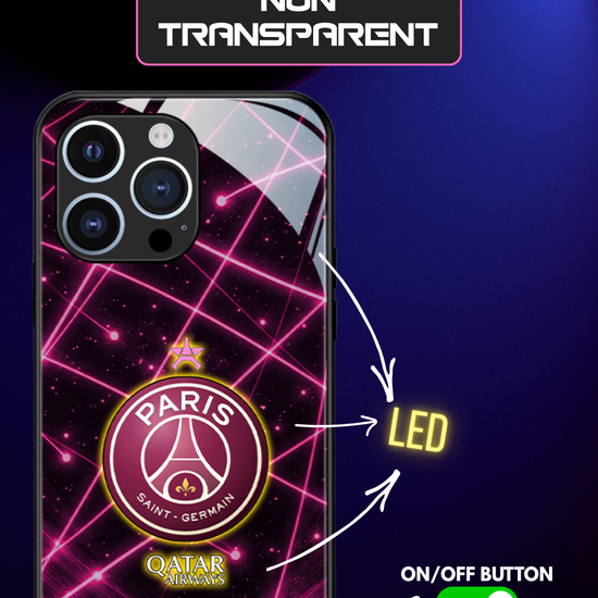 LED Light-Up iPhone Case- PSG Pulse