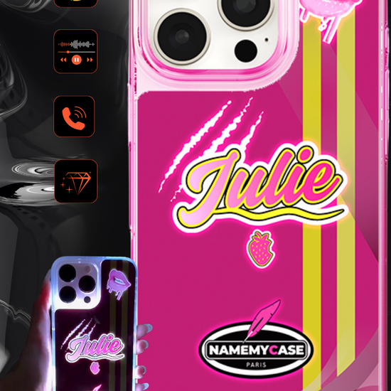 Custom LED light-up iPhone case