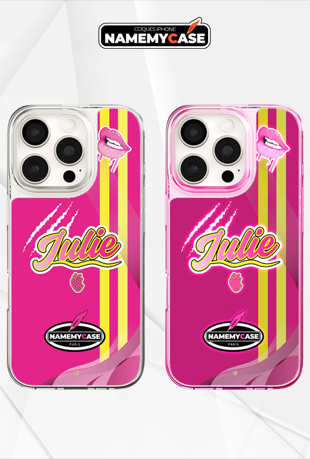 Custom LED light-up iPhone case