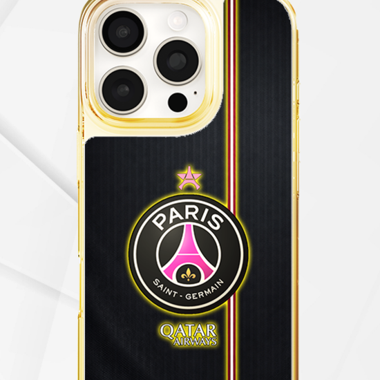 LED Light-Up iPhone Case- PSG Pink