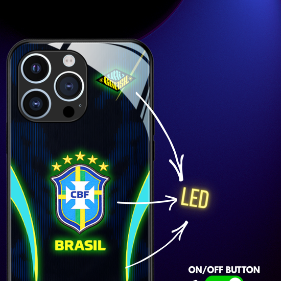 LED Light-Up iPhone Case - World Cup Jersey Brazil