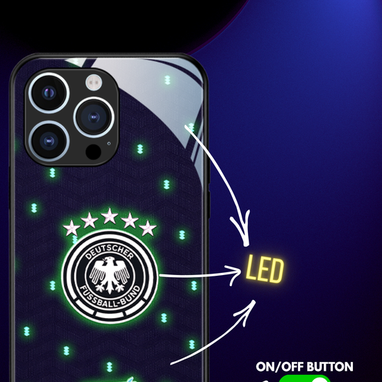 LED Light-Up iPhone Case - World Cup Jersey Germany