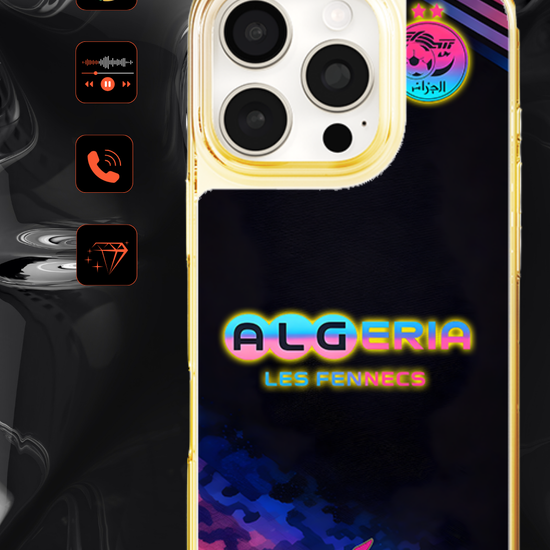 LED Light-Up iPhone Case- Algeria Fennecs