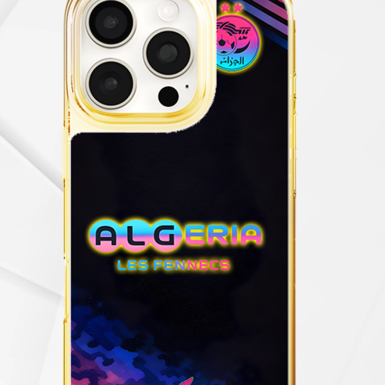 LED Light-Up iPhone Case- Algeria Fennecs