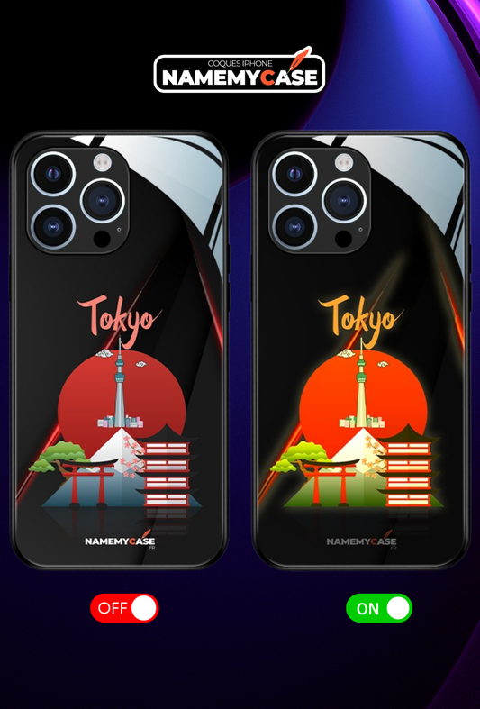 LED Light-Up iPhone Case - Tokyo