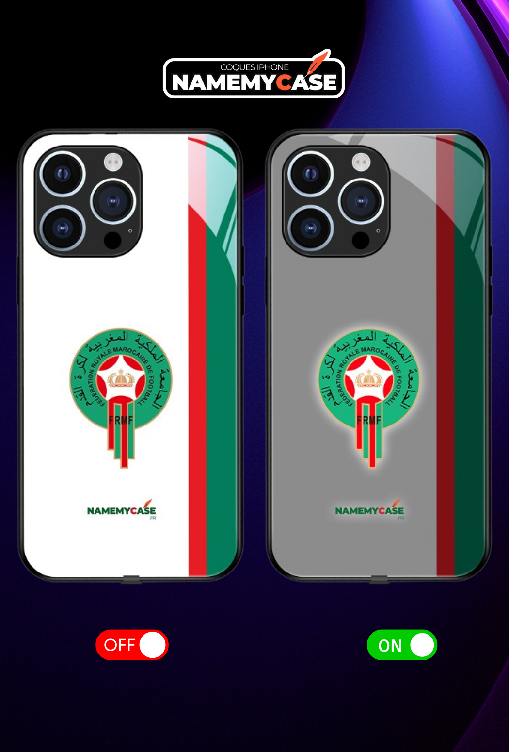 LED Light-Up iPhone Case - Morocco