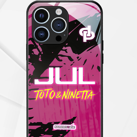 LED Light-Up iPhone Case- JUL Pink