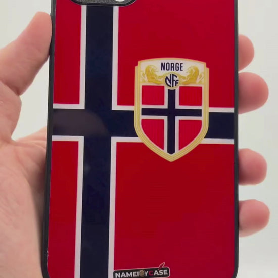 LED Light-Up iPhone Case - Norway World Cup Jerseys