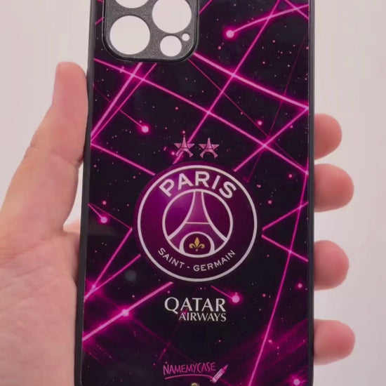 LED Light-Up iPhone Case - PSG Pulsion jersey
