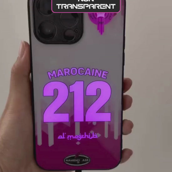 LED Light-Up iPhone Case- 212 Moroccan